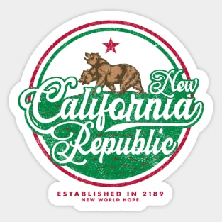 New California Republic, NCR Vintage Sticker